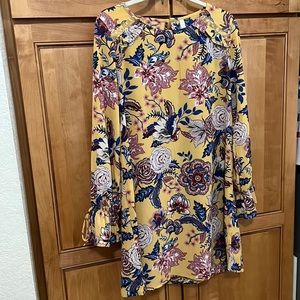 Xhilaration EUC Floral Dress-Size Medium